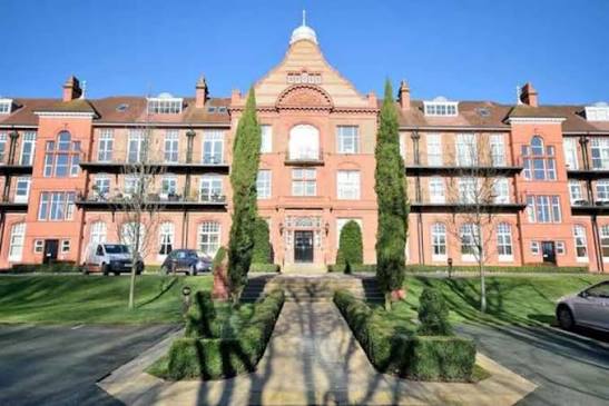 Restored main hospital building at Kingswood Park